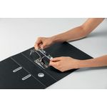 Leitz LAF180 Recycled 80mm A4 Black Pack of 10 10180095