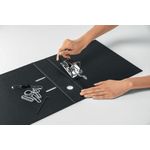 Leitz LAF180 Recycled 80mm A4 Black Pack of 10 10180095
