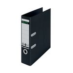 Leitz LAF180 Recycled 80mm A4 Black Pack of 10 10180095
