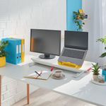 Leitz Ergo Cosy Standing Desk Converter with Sliding Tray 65320085