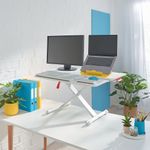 Leitz Ergo Cosy Standing Desk Converter with Sliding Tray 65320085