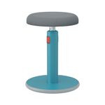 Leitz Ergo Cosy Sit/Stand Height Adjustable Stool Calm Blue 65180061