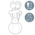 Leitz Ergo Cosy Active Sitting Ball Velvet Grey 52790089