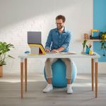 Leitz Ergo Cosy Active Sitting Ball Velvet Grey 52790089