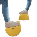 Leitz Ergo Cosy Desk Footrest Warm Yellow - 53710019
