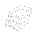 Leitz Recycle Letter Tray A4 Green 52275050