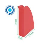 Leitz Recycle Magazine File A4 Red 24765020