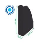 Leitz Recycle Magazine File A4 Black 24765095