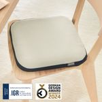 Leitz Ergo Active Wobble Cushion with Cover Light Grey 65400085