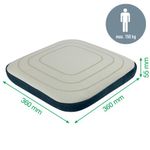Leitz Ergo Active Wobble Cushion with Cover Light Grey 65400085