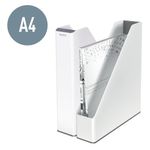 Leitz WOW Magazine File Duo Colour White/Red 53621026