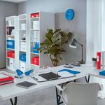Leitz WOW Magazine File Duo Colour White/Red 53621026