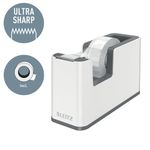 Leitz WOW Tape Dispenser Duo Colour White/Red 53641026