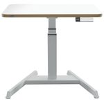 Leitz Ergo Electric Sit/Stand Height Adjustable Desk Small 65341001