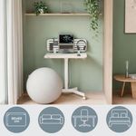 Leitz Ergo Sit/Stand Height Adjustable Desk Small 65360001