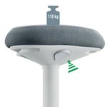Leitz Ergo Active Sitting Stool Light Grey 65440085