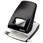 Leitz 5138 NeXXt 2 Hole Punch Metal 40 Sheet Black 51380095