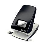 Leitz 5138 NeXXt 2 Hole Punch Metal 40 Sheet Black 51380095