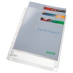 Leitz Premium Expanding Pocket A4 PVC 170 Micron Transparent (Pack 5) - 47563003