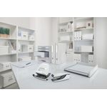 Leitz NeXXt WOW Metal Office Stapler 30 sheets Pearl White 55021001