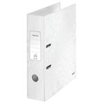 Leitz 180 WOW Lever Arch File A4 80mm White Pack of 10 10050001