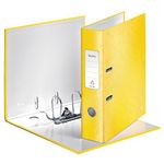 Leitz 180 WOW Lever Arch File A4 80mm Yellow Pack of 10 10050016