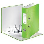 Leitz 180 WOW Lever Arch File A4 80mm Green Pack of 10 10050054