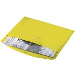 Leitz Recycle Document Wallet Plastic A4 Yellow (Pack of 10) 46780015