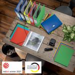 Leitz Recycle Document Wallet Plastic A4 Red (Pack of 10) 46780025