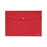 Leitz Recycle Document Wallet Plastic A4 Red (Pack of 10) 46780025