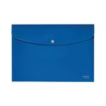 Leitz Recycle Document Wallet Plastic A4 Blue (Pack of 10) 46780035