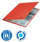 Leitz Recycle Card Folder/Elastic Bands A4 Red (Pack of 10) 39080025