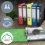 Recycle Colours Lever Arch File A4 80mm Red (Pack of 10) 10180025