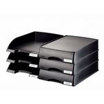 Leitz + Letter Tray with Drawer Unit Black 52060001