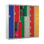 Two Compartment Locker 300x450x1800mm Dark Grey Door M12512GUHY00