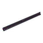 Linex Tri-Scale Ruler 30cm Aluminium Black H382