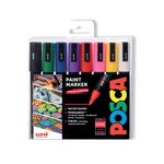 Posca Uni Posca PC-5M Paint Marker Bullet Assorted (Pack of 8) 153544843