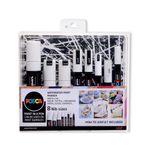 Posca Uni Posca Paint Marker Set 8 Nib Sizes White (Pack of 8) 153544531