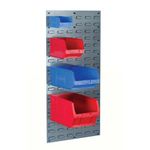 Barton TC2 Small Parts Container Semi-Open Front Blue 1.27L 165X100X75mm (Pack of 20) 010021