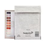 Sealed Air + Bubble Lined Postal Bag Size C0 150x210mm Oyster White (Pack of 100) 103025663