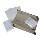 Rexel Multifile 330 Lateral File Manilla 15mm Green (Pack of 50) 78080