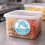 MyCafe Food Label Fish Free 25mm Removable Pack of 1000 MYC10622