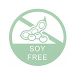 MyCafe Food Label Soy Free 25mm Removable Pack of 1000 MYC10623