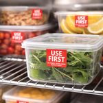 MyCafe Food Label Use First 25x25mm Removable Pack of 1000 MYC10626