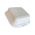 MyCafe Bagasse Burger Box 6x6 Inch Pack of 500 MYC10940