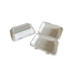 MyCafe Bagasse Meal Box 9x6 Inch Pack of 250 MYC10941