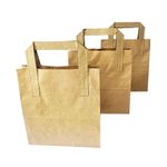 MyCafe Kraft Paper Carrier Bag 175x115x345mm Pack of 250 MYC10947