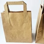 MyCafe Kraft Paper Carrier Bag 215x115x250mm Pack of 250 MYC10948