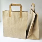 MyCafe Kraft Paper Carrier Bag 260x130x305mm Pack of 250 MYC10949