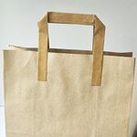 MyCafe Kraft Paper Carrier Bag 260x130x305mm Pack of 250 MYC10949